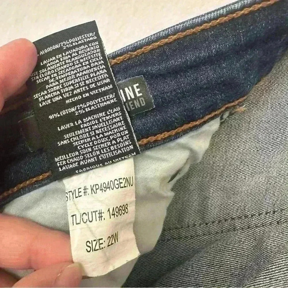 Kut From The Kloth Catherine  Boyfriend Jeans Denim Womens Plus Size 22W Stretch - Picture 11 of 13